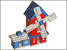 Lego set 318: Warehouse and mill