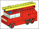 Lego set 620: Fire truck