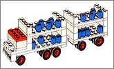 Lego set 645: Milk float & trailer
