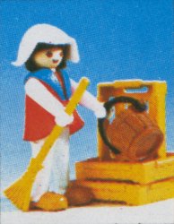 Playmobil 3374, Marktfrau und Stiegen