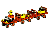 Lego set 622: Baggage carts