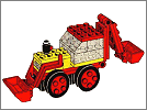 Lego set 642: Double excavator