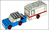 Lego set 656: Car and caravan