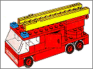 Lego set 658: Fire engine